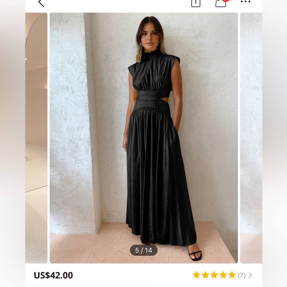 Commense cut out dress